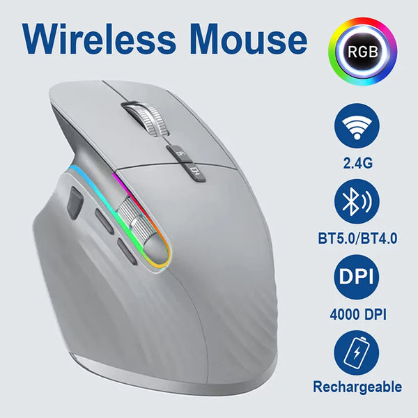 ClickGlowβ’ β RGB Wireless Mouse