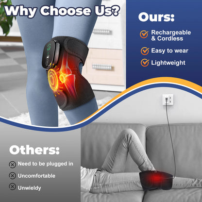 HeatPulse Pro™ Shoulder & Knee Relief Massager