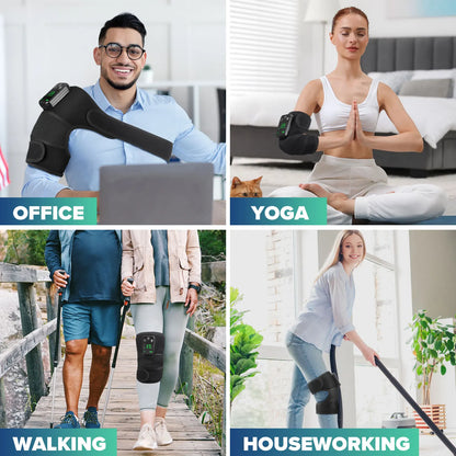 HeatPulse Pro™ Shoulder & Knee Relief Massager
