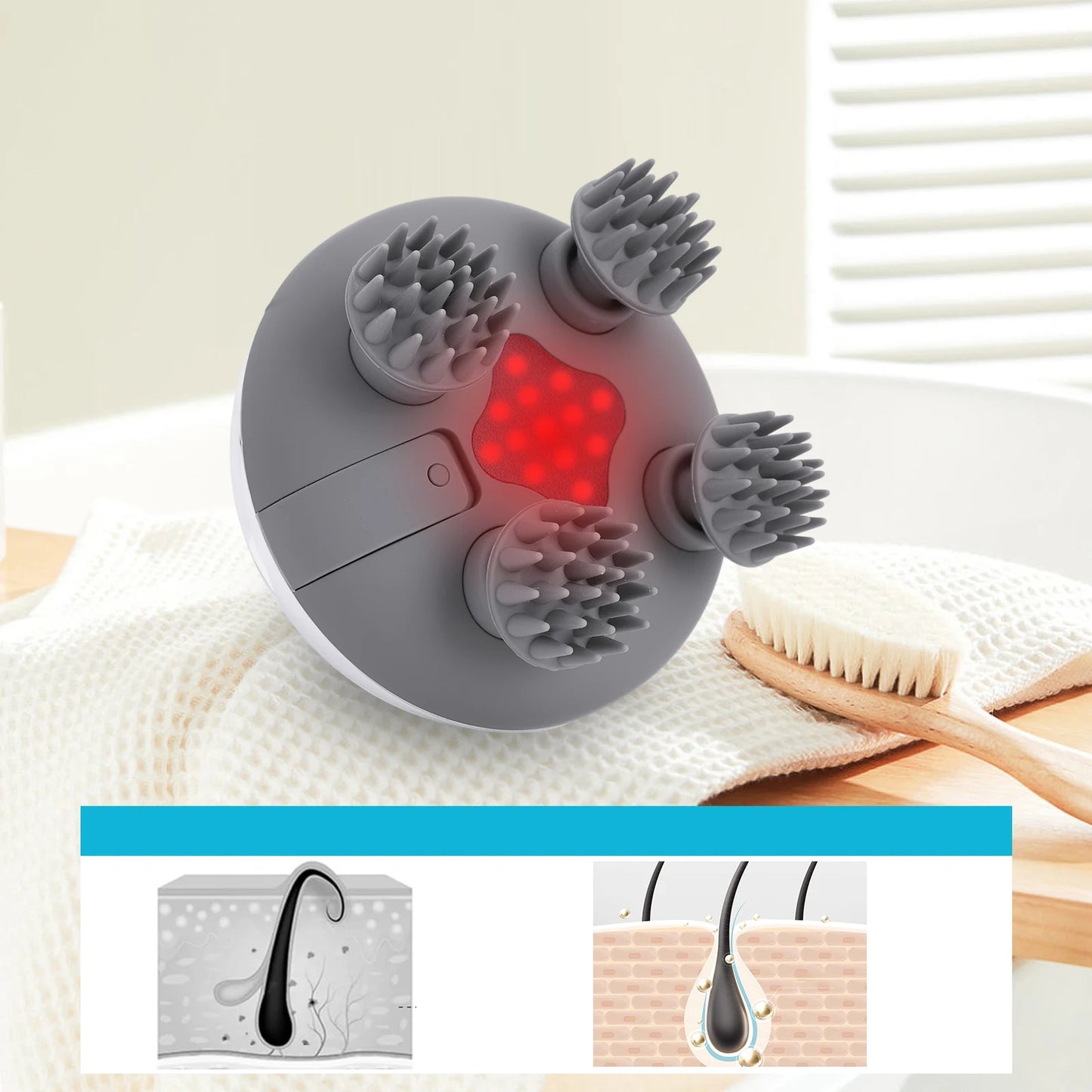 ReviveScalp™ 3-Mode Infrared Scalp & Hair Growth Massager