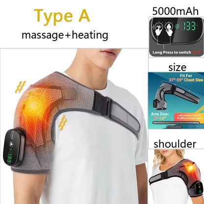 HeatPulse Pro™ Shoulder & Knee Relief Massager