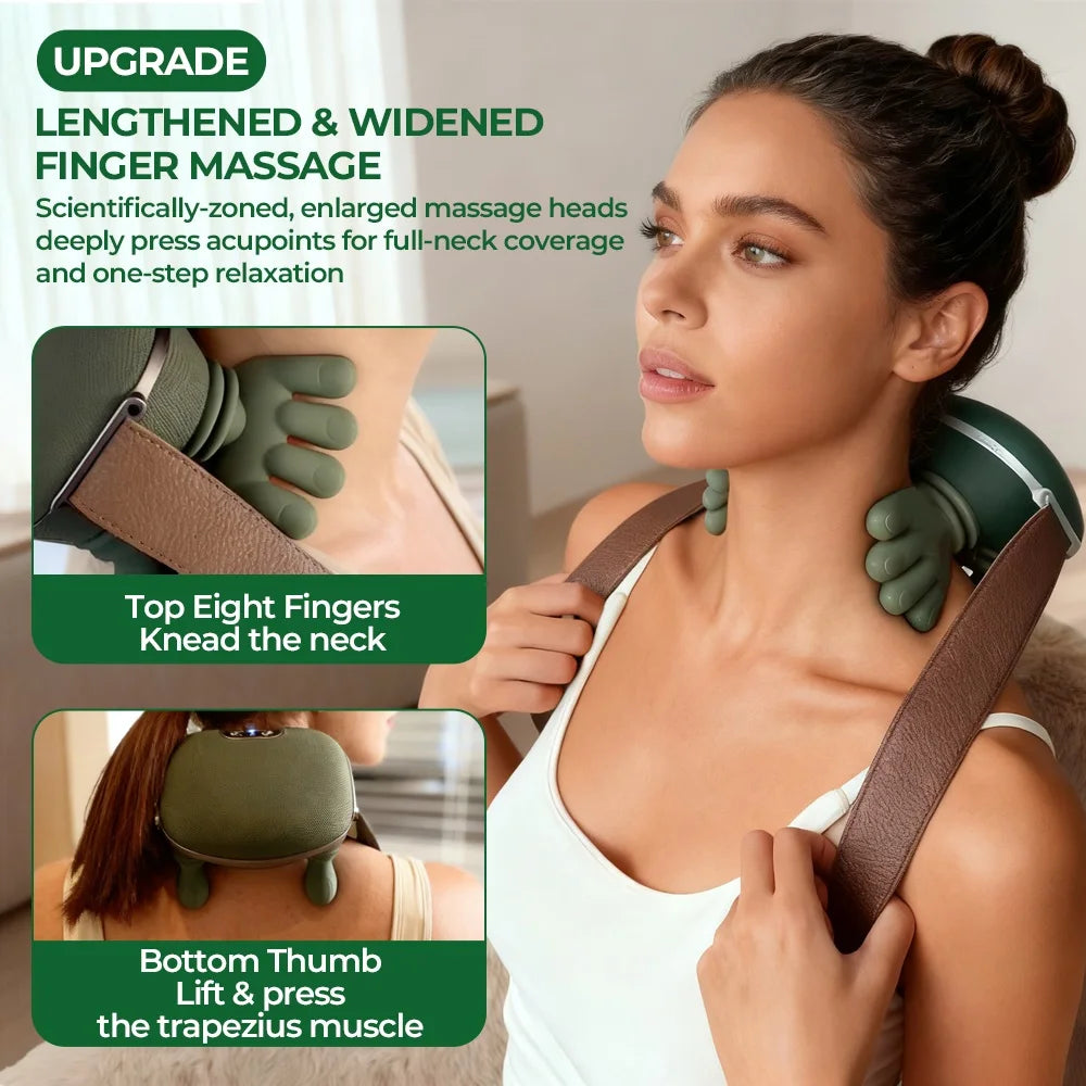 RelaxEase™ Finger-Pressure Neck Massager