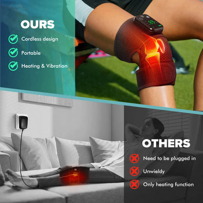 HeatPulse Pro™ Shoulder & Knee Relief Massager
