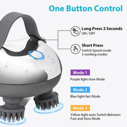 ReviveScalp™ 3-Mode Infrared Scalp & Hair Growth Massager